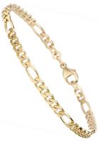 Jobo Armband, Figaroarmband 333 Gold 21 cm