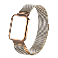 Strap-it Xiaomi Mi Watch Lite Milanese band (rosé goud)