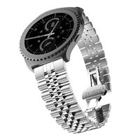 Strap-it Samsung Galaxy Watch 42mm Jubilee stalen band (zilver)
