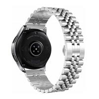 Strap-it Samsung Galaxy Watch 3 45mm Jubilee stalen band (zilver)