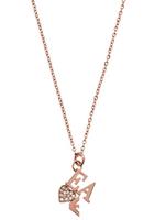Emporio Armani Kette mit Anhänger »Herz, Sentimental, EGS2834221«, mit Kristallsteinen