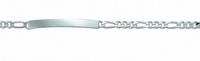 Adelia´s Silberarmband »925 Silber Figaro Armband 21 cm«, 925 Sterling Silber Figarokette Silberschmuck für Damen