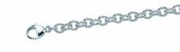 Adelia´s Silberarmband »925 Silber Anker Armband 19 cm«, 925 Sterling Silber Ankerkette Silberschmuck für Damen