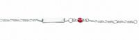 Adelia´s Silberarmband »925 Silber Figaro Armband Mit Motiven 16 cm«, 925 Sterling Silber Figarokette Silberschmuck für Damen
