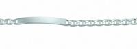 Adelia´s Silberarmband »925 Silber Stegpanzer Armband 19 cm«, 925 Sterling Silber Stegpanzerkette Silberschmuck für Damen