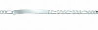 Adelia´s Silberarmband »925 Silber Figaro Armband 21 cm«, 925 Sterling Silber Figarokette Silberschmuck für Damen