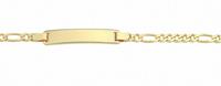 Adelia´s Goldarmband »333 Gold Figaro Armband 14 cm«, 333 Gold Figarokette Goldschmuck für Damen