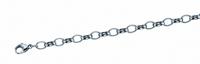 Adelia´s Silberarmband »925 Silber Weit Anker Armband 19 cm«, 925 Sterling Silber Weit Anker Kette Silberschmuck für Damen