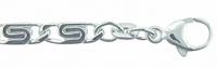 Adelia´s Silberarmband »925 Silber S Panzer Armband 21 cm«, 925 Sterling Silber S Panzerkette Silberschmuck für Damen