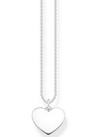 Thomas Sabo Kette mit Anhänger »Herz, KE2128-001-21-L45V, KE2128-413-39-L45V, KE2128-415-40-L45V«