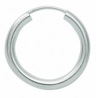 Adelia´s Paar Ohrhänger »925 Silber Ohrringe / Creolen Ø 15 mm«, 925 Sterling Silber Silberschmuck für Damen