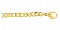 Adelia´s Goldarmband »333 Gold Flach Panzer Armband 19 cm«, 333 Gold Flach Panzerkette Goldschmuck für Damen