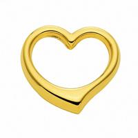 Adelia´s Anhänger Set »333 Gold Anhänger Swingheart«, 333 Gold Goldschmuck für Damen