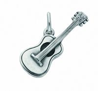 Adelia´s Anhänger Set »925 Silber Anhänger Gitarre«, 925 Sterling Silber Silberschmuck für Damen