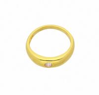 Adelia´s Anhänger Set »333 Gold Anhänger Taufring mit Zirkonia Ø 11,2 mm«, 333 Gold Goldschmuck für Damen
