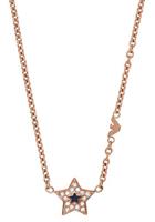 Emporio Armani Kette mit Anhänger »Stern, Sentimental, EGS2831221«, mit Lack und Kristallsteinen
