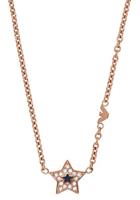 Emporio Armani Kette mit Anhänger »Stern, Sentimental, EGS2831221«, mit Lack und Kristallsteinen