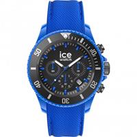Ice-Watch 019840 Herrenuhr Chronograph ICE Chrono L Neonblau