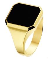 Quickjewels Huiscollectie Goud Geelgouden Zegelring onyx 4014130 21.00 mm (66)