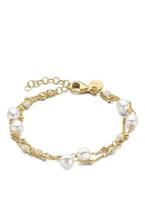 Casa Jewelry Pruts Pearls Duo armband verguld