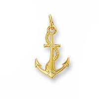 Quickjewels Huiscollectie Goud Gouden anker 4002161