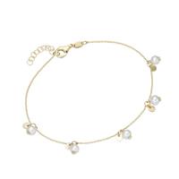 Luigi Merano Armband »mit Süßwasser Zuchtperlen, Gold 585«