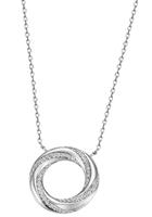 Firetti Kette mit Anhänger »Kreis«, mit Zirkonia (synth)