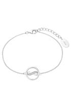 S.Oliver Armband »Kreis/Infintiy/Unendlichkeitsschleife, 2032826«, mit Zirkonia (synth)