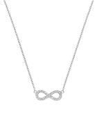 s.Oliver Halsketting voor dames, 925 Sterling zilver, zirkonia synth. | Oneindigheid