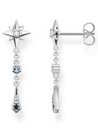 Thomas Sabo Paar Ohrstecker »Royalty Stern mit Steinen, H2209-945-7, H2209-959-7«, mit Glas-Keramik Stein, Spinell (synth), Zirkonia (synth)