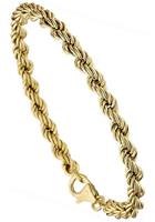Jobo Armband »Kordelarmband«, 585 Gold 3,2 mm 19 cm