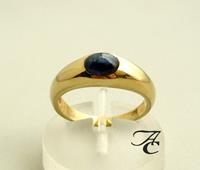 Atelier Christian Gouden saffieren ring