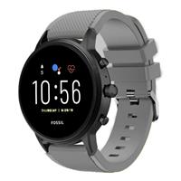 Strap-it Fossil Gen 5 siliconen bandje (grijs)