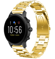 Strap-it Fossil Gen 5 stalen band (goud)