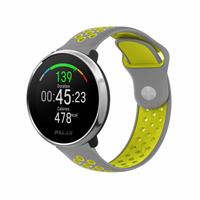 Strap-it Polar Ignite sport band (grijs/geel)