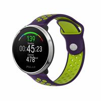 Strap-it Polar Unite sport band (paars/groen)