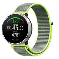 Strap-it Polar Ignite nylon band (fluoriserend)