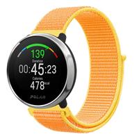 Strap-it Polar Ignite nylon band (lichtgeel)