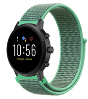 Strap-it Fossil Gen 5 nylon band (mint)