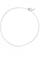 Jobo Kette mit Anhänger »Plättchen«, 925 Silber 45 cm