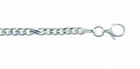 Adelia´s Silberarmband »925 Silber Fantasie Armband 19 cm«, 925 Sterling Silber Fantasie​kette Silberschmuck für Damen