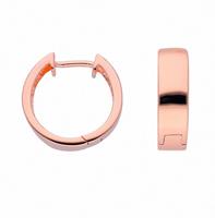 Adelia´s Paar Ohrhänger »925 Silber Ohrringe / Creolen Ø 16,2 mm«, 925 Sterling Silber Silberschmuck für Damen