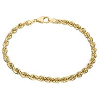 Luigi Merano Armband »Kordelkette, hohl, Gold 585«