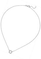 Jobo Silberkette »Kette mit Anhänger Blume«, 925 Silber 45 cm