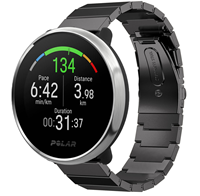 Strap-it Polar Unite metalen bandje (zwart)