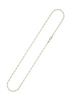 Jobo Goldkette »Figaro-Kette diamantiert«, 585 Gold 1,7 mm 45 cm