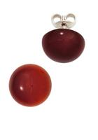 Jobo Paar Ohrstecker »Ohrringe mit Carneol«, 925 Silber