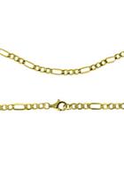 Firetti Goldkette »Figarokettengliederung, in verschiedenen Breiten erhältlich«, Made in Germany