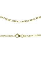 Firetti Goldkette »Figarokettengliederung, in verschiedenen Breiten erhältlich«, Made in Germany