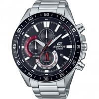 CASIO Edifice Herrenarmbanduhr Chronograph Schwarz Chronographen schwarz Herren